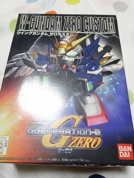 BB воитель SD Gundam Wing Gundam Zero custom G generation 0 Bandai 