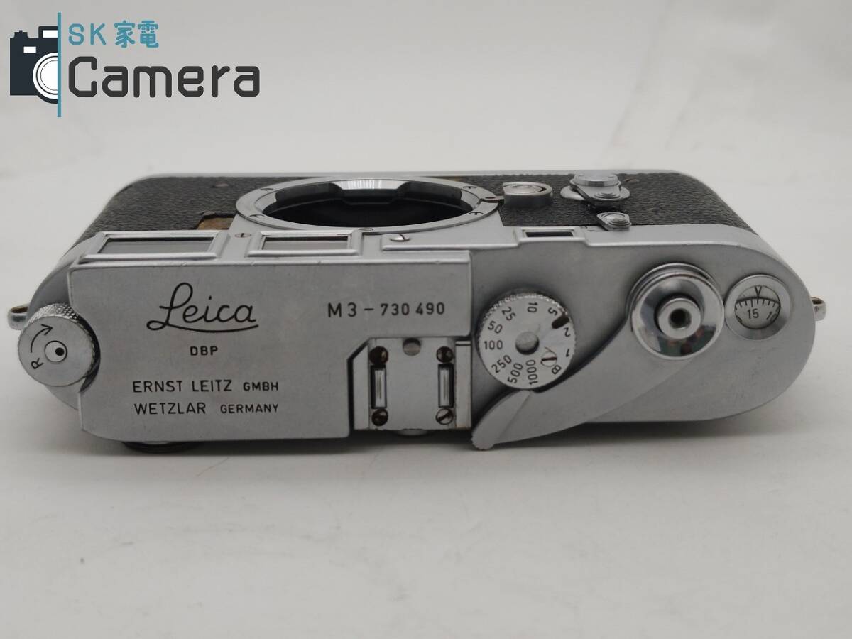 Leica M3 73万台 レンジファインダー ジャンク_画像3