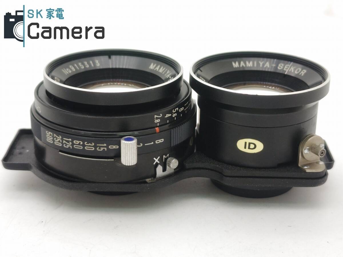 MAMIYA-SEKOR 80ｍｍ F2.8 ブルードット マミヤ 二眼レフレンズ 良の画像4