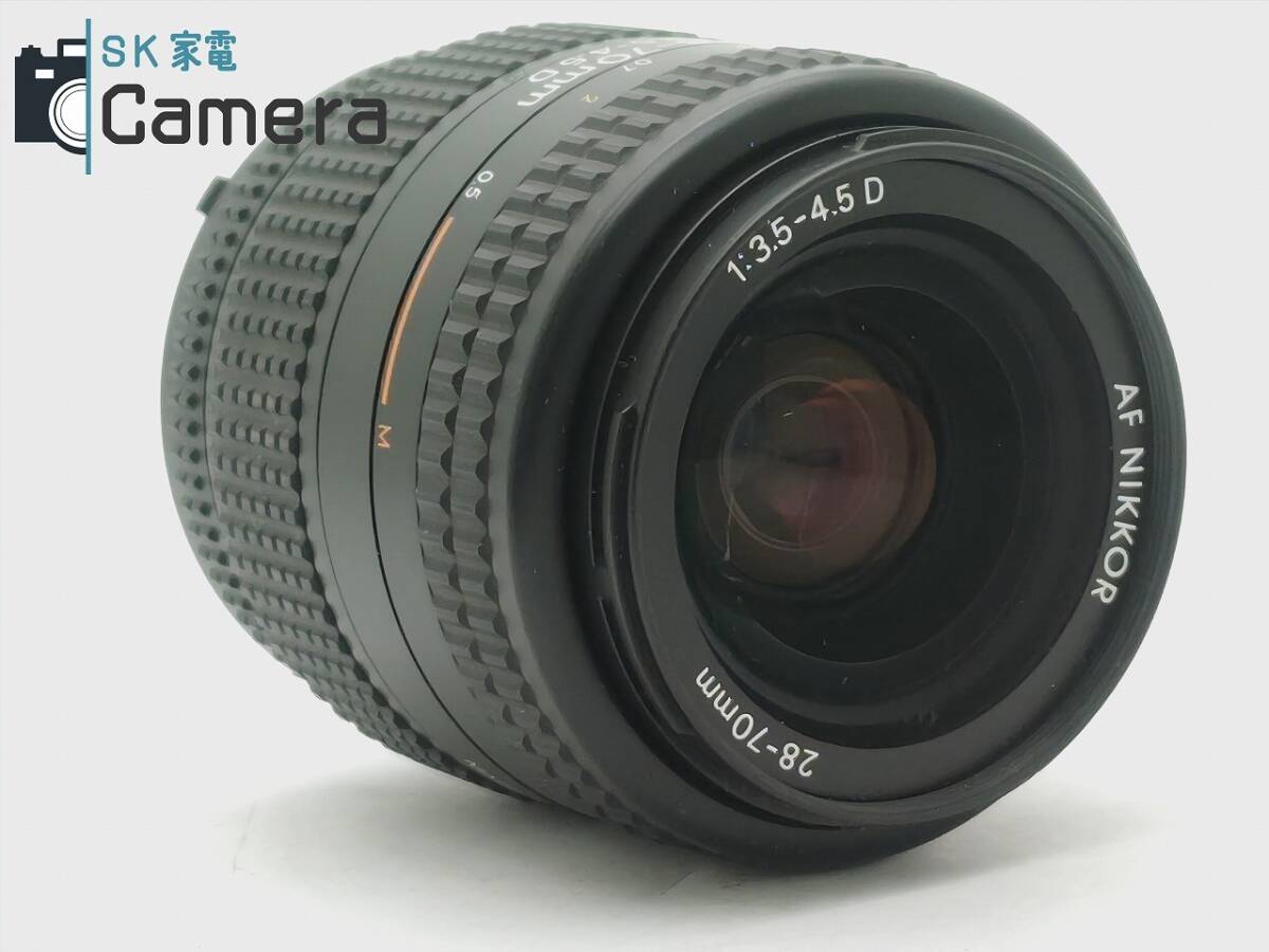 Nikon AF NIKKOR 28-70ｍｍ F3.5-4.5 D キャプ付 ニコン_画像7