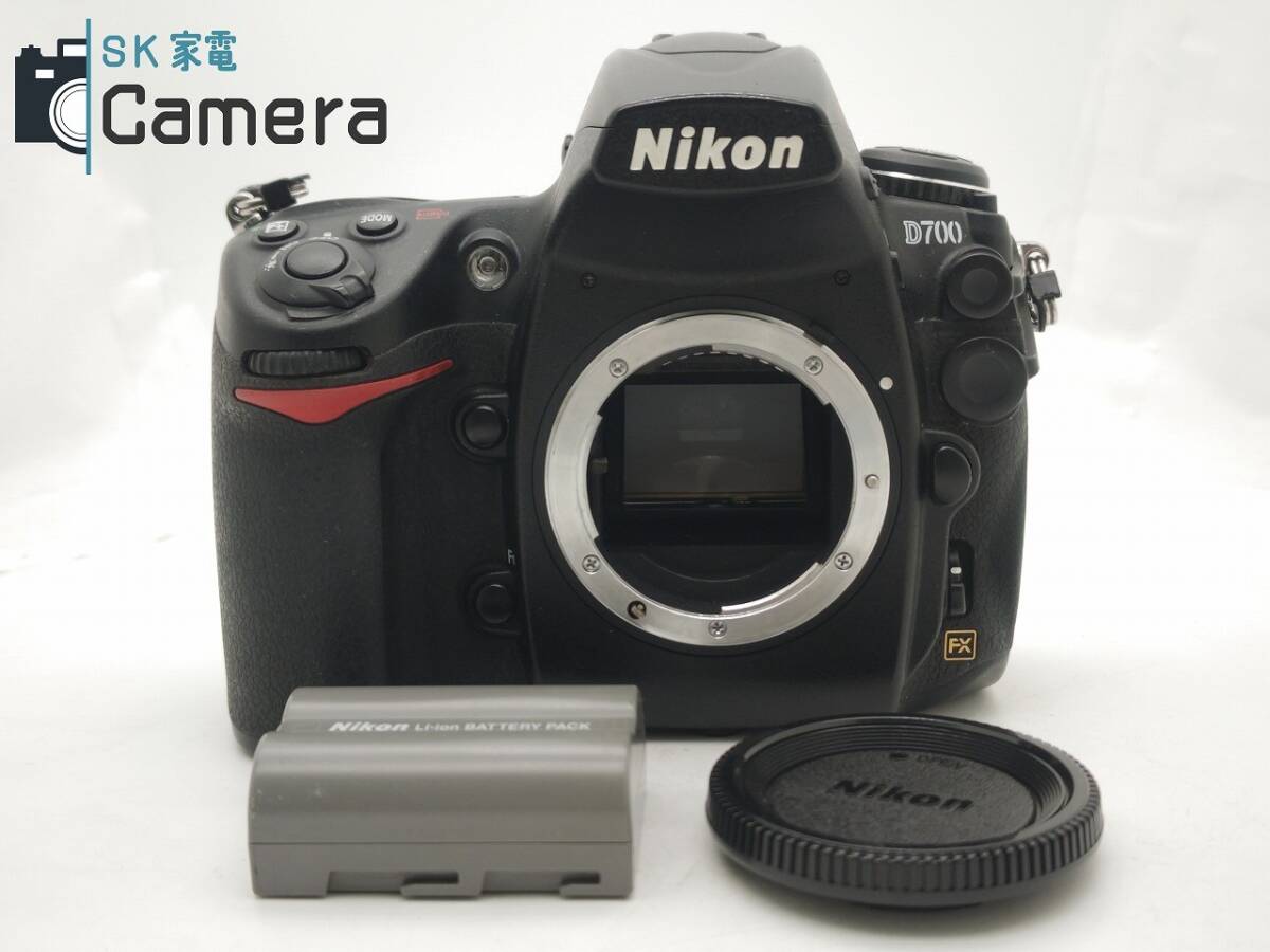 Nikon D700 ボディ 電池付 ショット数約19500回 ニコン_画像1