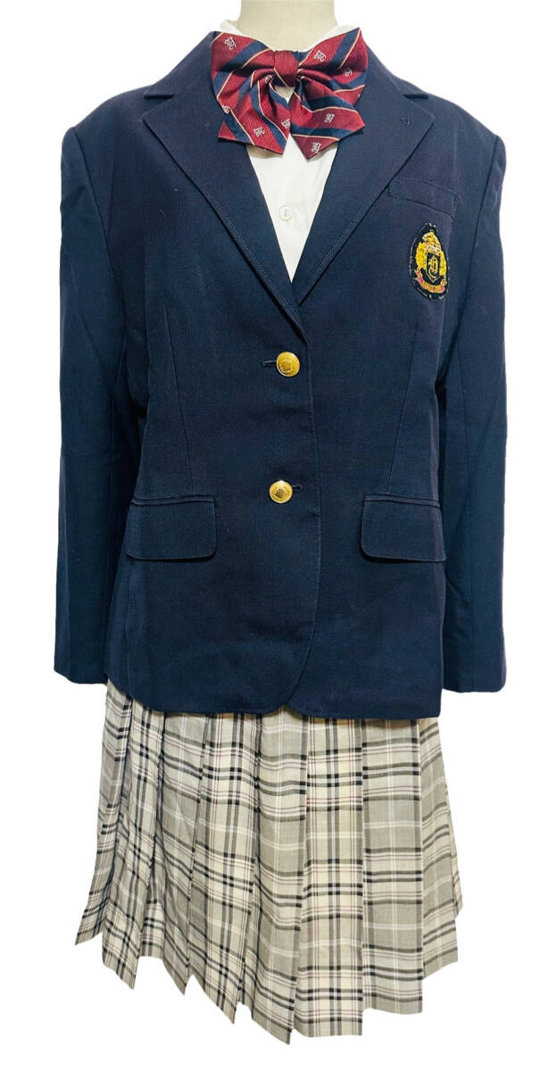I236/Y(中古)山形県 上山明新館高校 女子制服7点 /校章/13-1/W69 I236/Y(中古)山形県 上山明新館高校 女子制服7点 /校章/13-1/W69