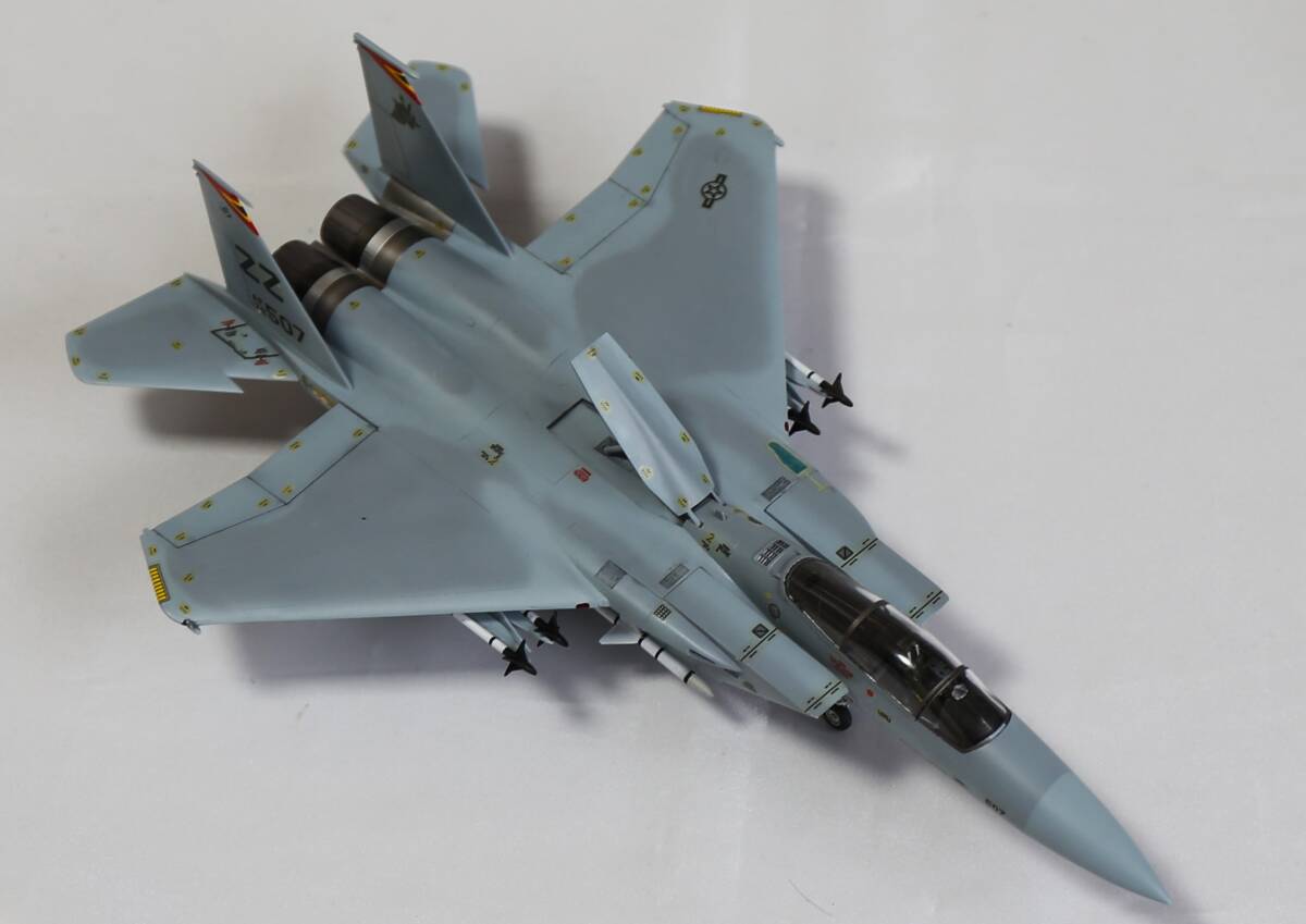 ☆完成品☆ハセガワ 1/72 F-15C イーグル アメリカ空軍第18戦術戦闘航空団 第67戦術戦闘飛行隊 ‘‘嘉手納基地’’の画像6