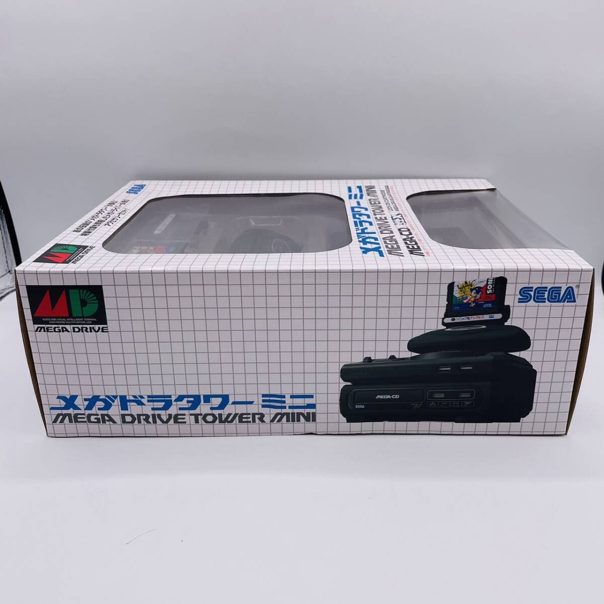 【未開封】メガドラタワーミニ セガ SEGA メガドライブ MD / メガCD スーパー32X ロックオンカートリッジ ミニの画像3