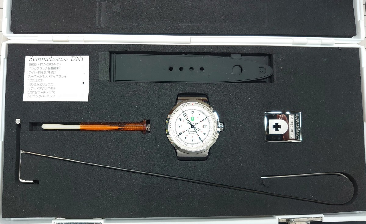 【長期在庫品】St Gallen Horology ウォッチ自動巻 医療従事者用 ETA2824-2 管理番号017の画像1