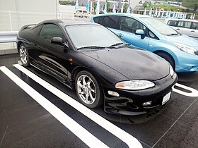 三菱エクリプスD32に！超軽量プログレードカーカバー！多層構造ソフトメッシュ！軽量・通気性に特化したボディカバー　オートカバー_装着車両イメージ