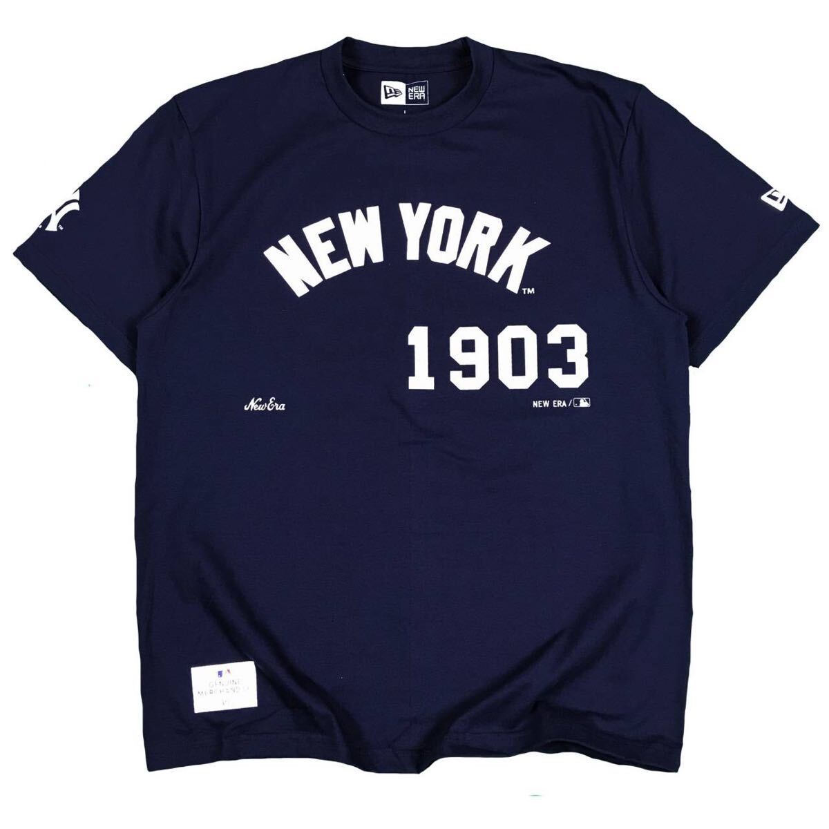 大リーグ 野球 ベースボール XL ネイビー 半袖Tシャツ ヤンキース NY 半袖 Tシャツ L_画像2