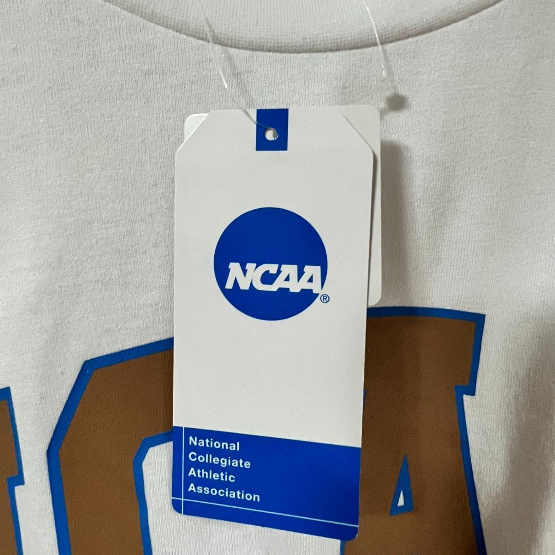NCAA 全米大学体育協会 - MEN 長袖Tシャツ ロンT 白色 アメカジ ストリートファッション アメフト Lサイズ (タグ付き未使用品)_画像5