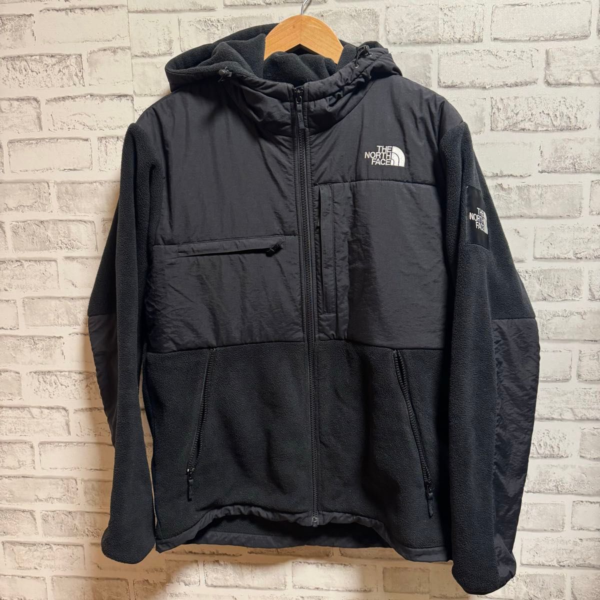 THE NORTH FACE デナリジャケット ノースフェイス デナリ フリース NA61632 ポーラテック　フーディー　黒　