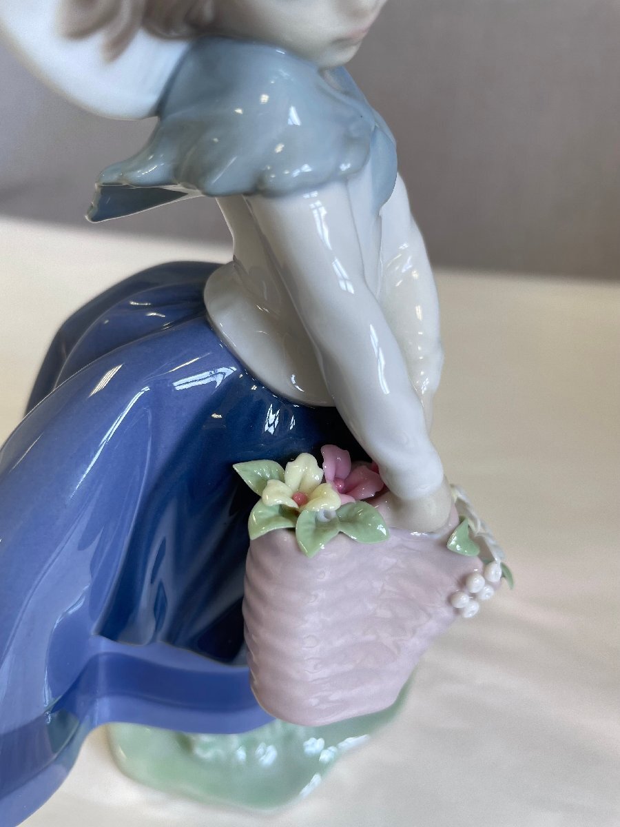 ［道］LLADRO リヤドロ 『きれいな花ばかり』フィギュリン 陶器人形 #5222_画像5