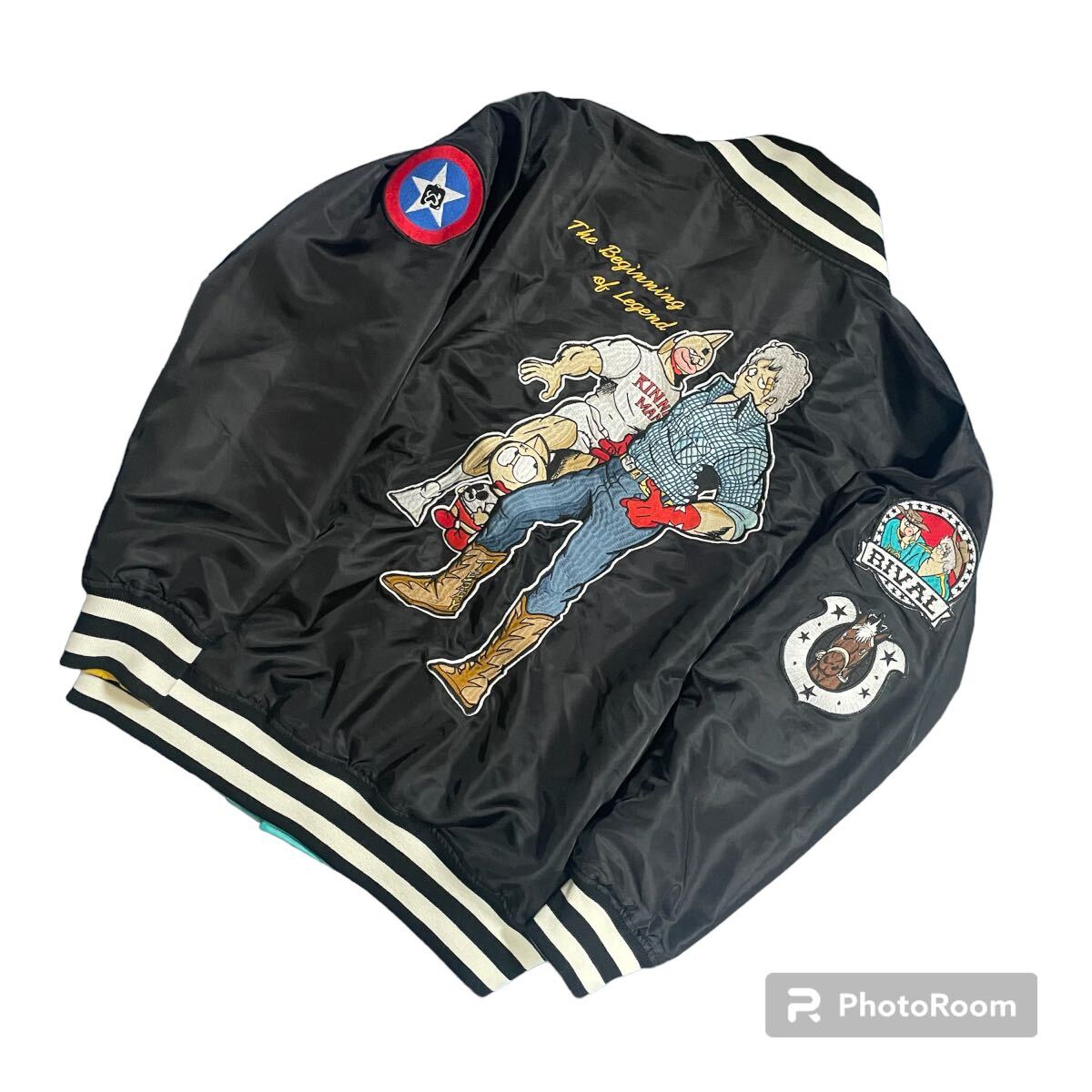超希少品・入手困難】KMA キン肉マン TMG Varsity Jacket 超希少品・入手困難】KMA キン肉マン TMG Varsity Jacket