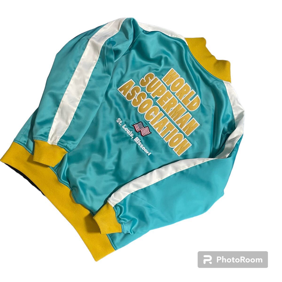超希少品・入手困難】KMA キン肉マン TMG Varsity Jacket 超希少品・入手困難】KMA キン肉マン TMG Varsity Jacket
