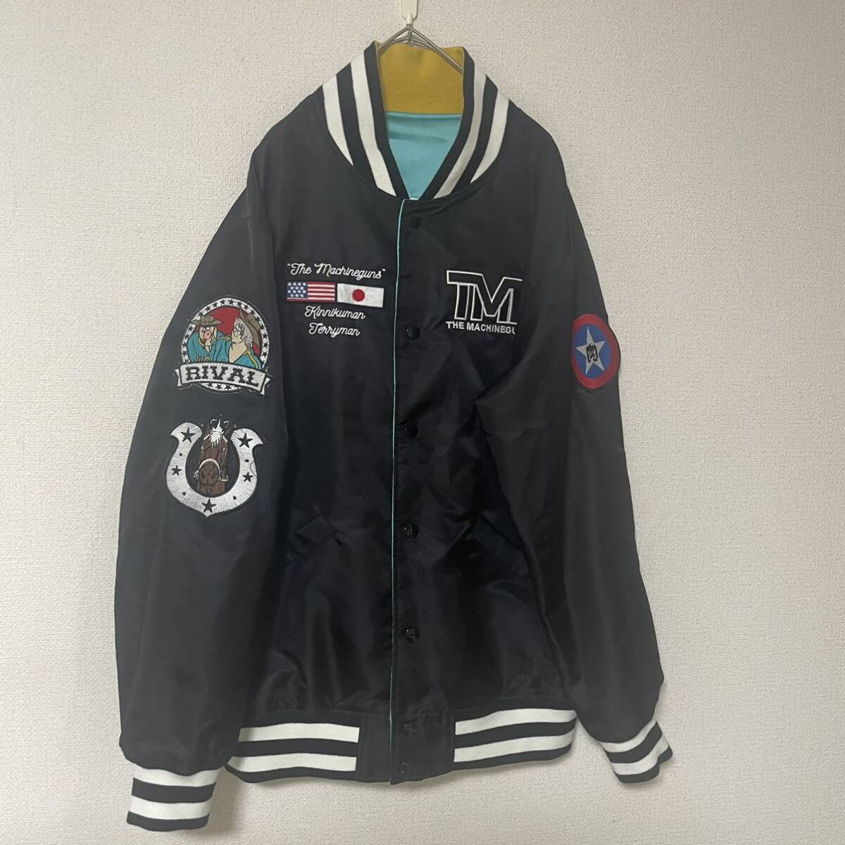 超希少品・入手困難】KMA キン肉マン TMG Varsity Jacket 超希少品・入手困難】KMA キン肉マン TMG Varsity Jacket