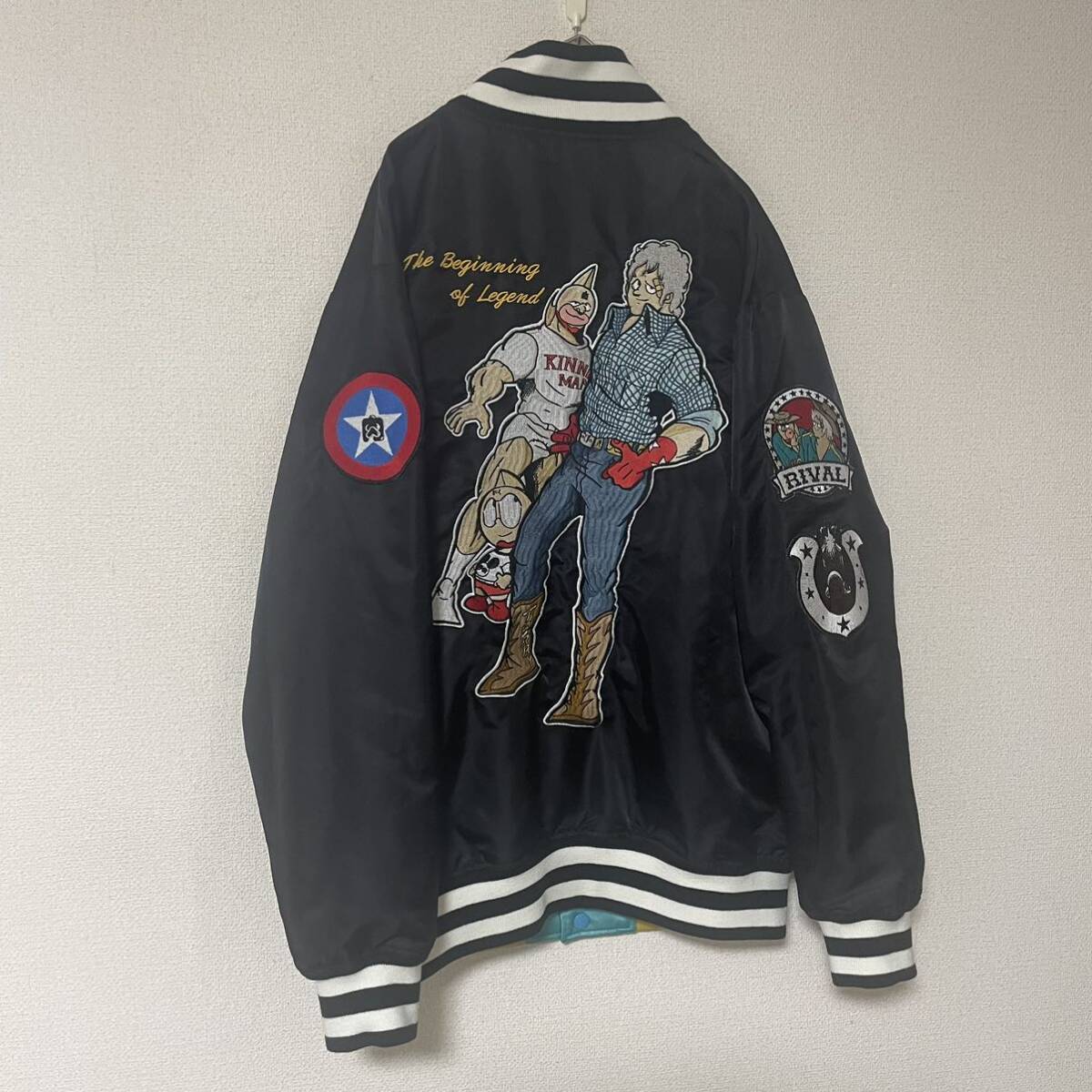 超希少品・入手困難】KMA キン肉マン TMG Varsity Jacket 超希少品・入手困難】KMA キン肉マン TMG Varsity Jacket