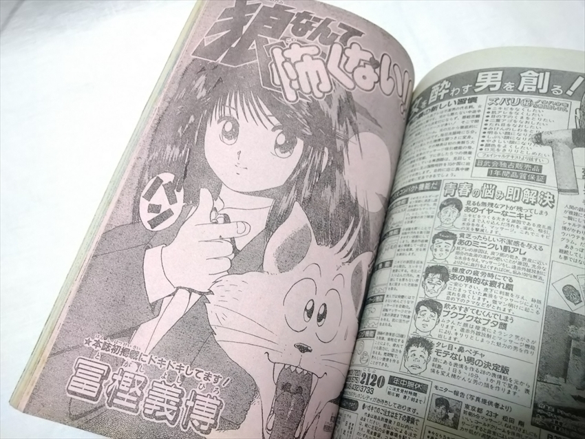 週刊少年ジャンプ 1989 20号 読み切り 狼なんて怖くない 冨樫義博の画像7