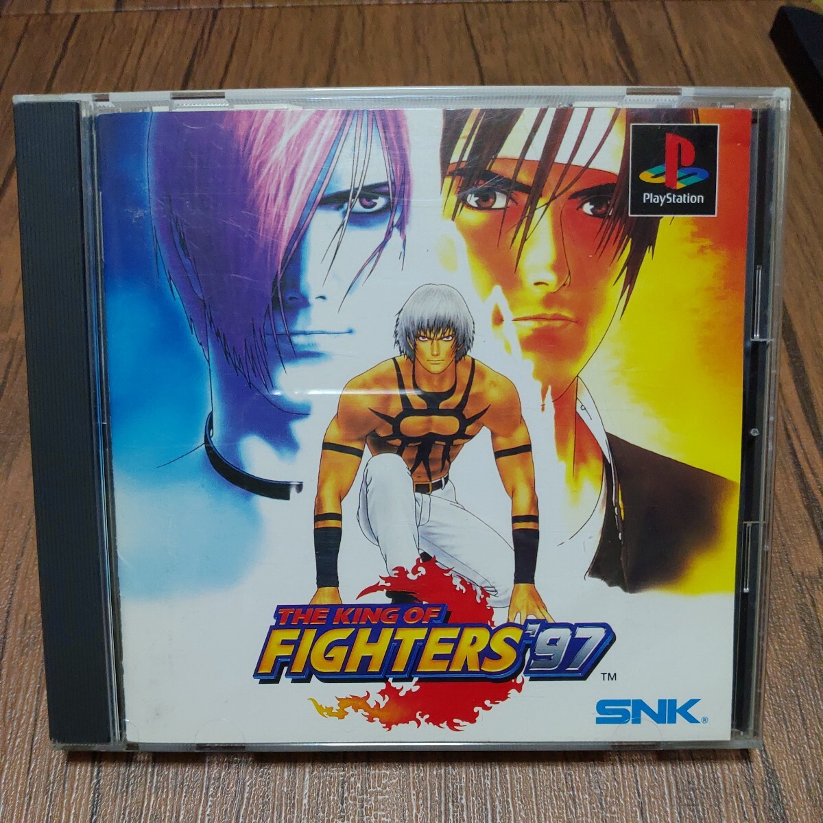 PlayStation プレイステーション プレステ PS1 PS ソフト 中古 ザキングオブファイターズ97 KOF97 SNK エスエヌケイ 格ゲー 管eの画像1