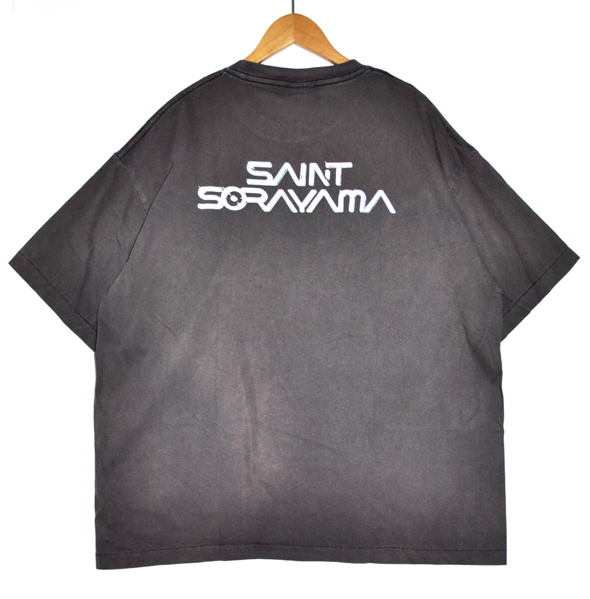 即決【Saint Michael x Sorayama】セントマイケル 空山基 エアロスミスTシャツ 黒 L 古着の画像3