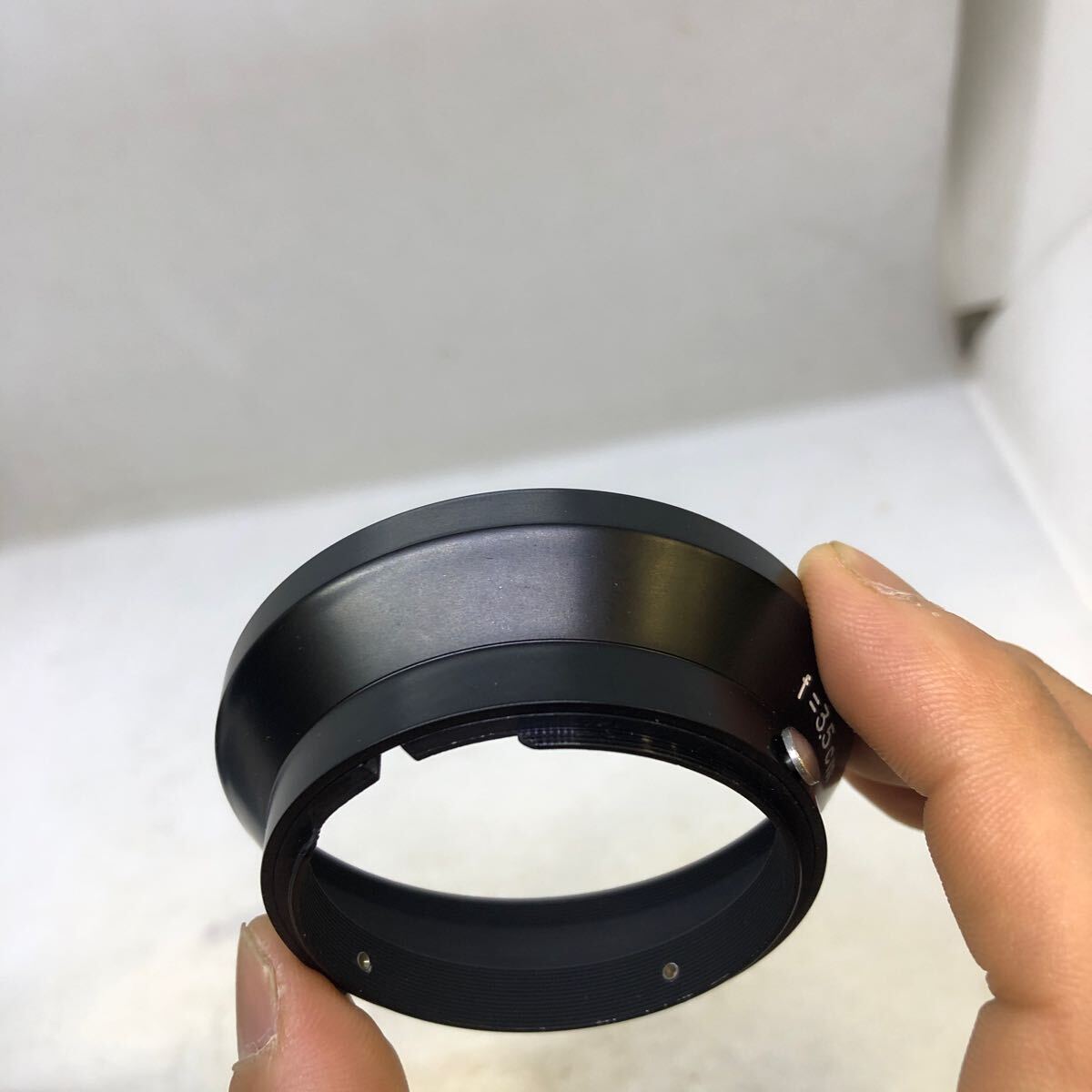 Nikon W-NIKKOR 3.5cm F1.8 メタル レンズフード Nikon SP 2005 ニコン　_画像5