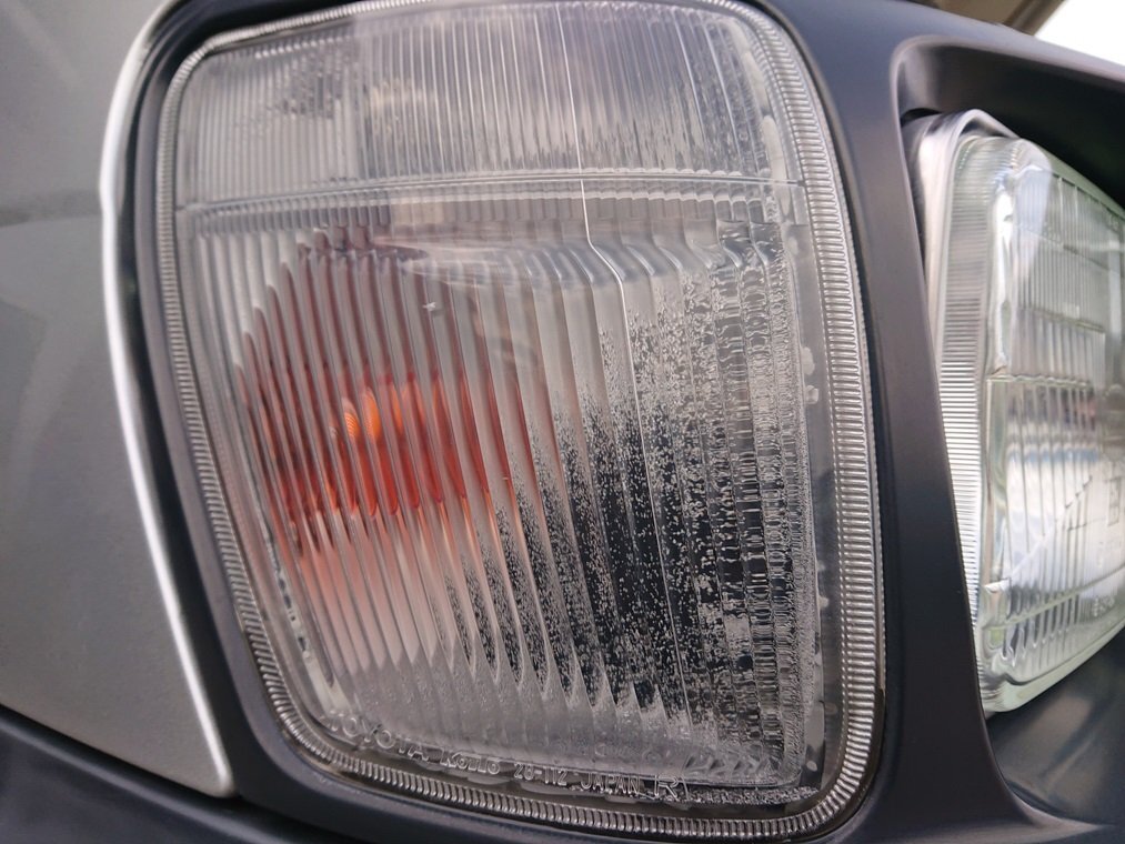『psi』 トヨタ KR42V ライトエース 右ヘッドライト コイト 角 ハロゲン H4 H16年式の画像4