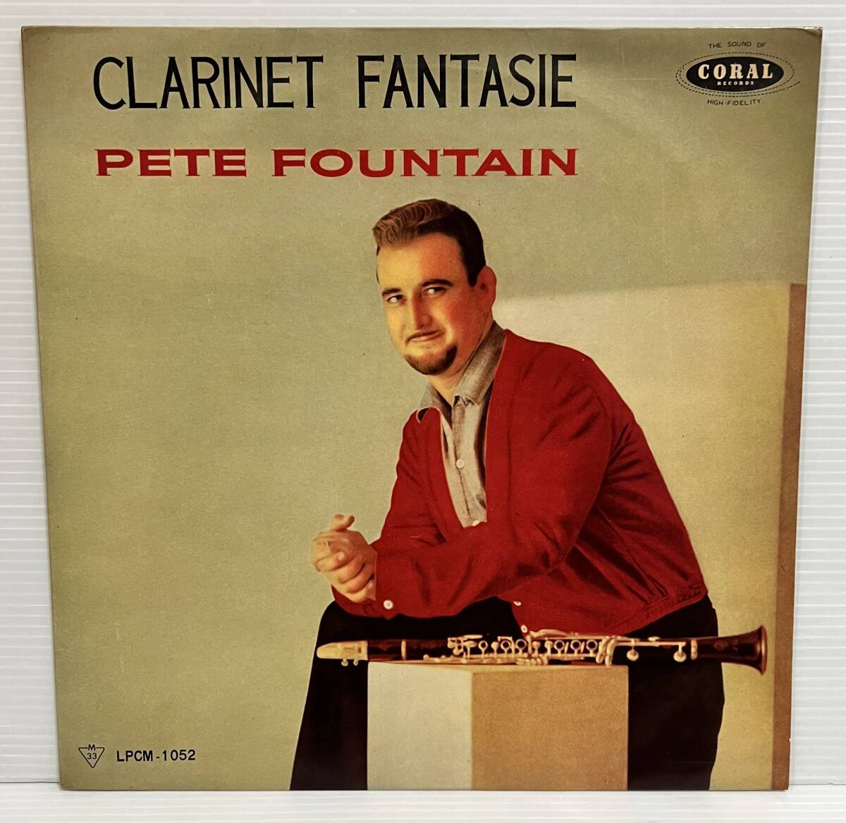★ 超レア ピート ファウンティン クラリネットの幻想 LP レコード PETE FOUNTAIN CLARINET FANTASY CORAL LPCM-1052の画像1