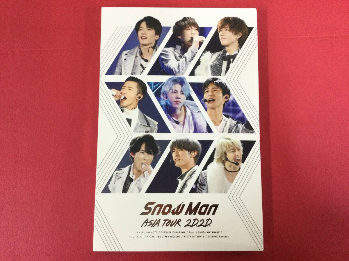 【F8682/60/0】DVD★Snow Man ASIA TOUR 2D.2D.★3枚組★ジャニーズ★スマイルアップ★男性アイドル★音楽★邦楽★ライブ★スノーマン★の画像1