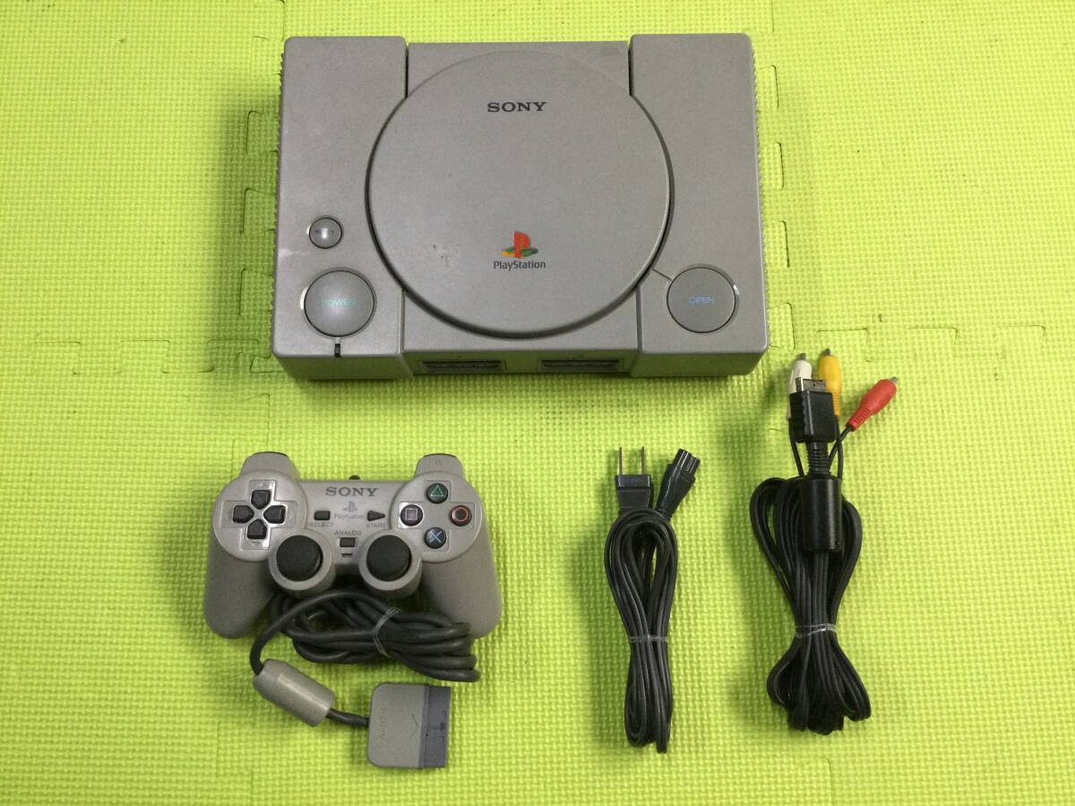 【GN5045/100/0】動作確認済★SONY Playstation1 本体セット★SCPH-7000★DUALSHOCK★PS1★プレステ1★プレイステーション1★ゲーム機★の画像4