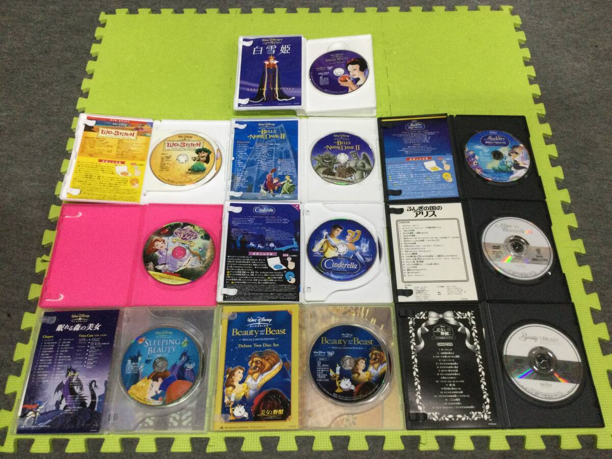 【N5140/100/0】ジャンク★DVD★ディズニー映画 41本セット★まとめ★大量★Disney★白雪姫★シンデレラ★美女と野獣★トイストーリー★他_画像7