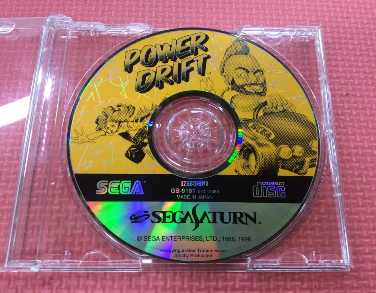 【M4135/60/0】SSソフト★パワードリフト★ソフトのみ★レース★セガサターン★SEGA SATURN★POWER DRIFT★レトロゲーム★の画像2