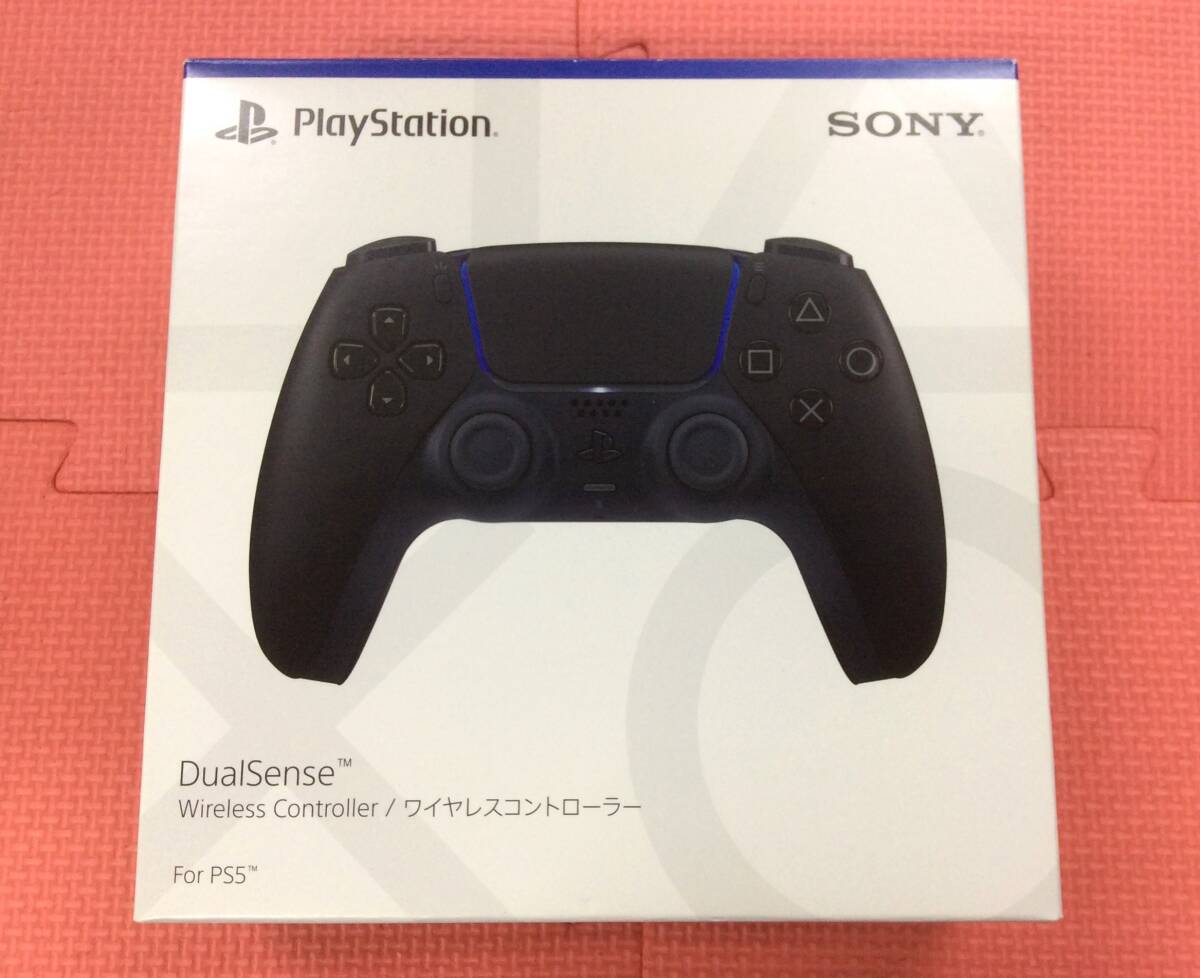 【GM4192/60/0】ジャンク★PS5コントローラー★DualSense★ミッドナイトブラック★デュアルセンス★Playstation5★プレイステーション5★_画像1