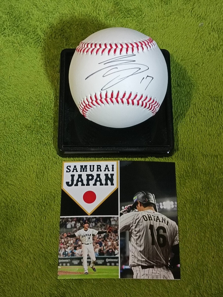 2023 World Baseball Classic MLB ドジャース 侍ジャパン 大谷翔平選手 直筆サイン入りボール③の画像1
