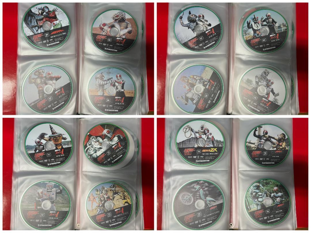 ◆16-11 仮面ライダー DVDコレクション ディアゴスティーニ ※欠品あり 1-86までの画像6