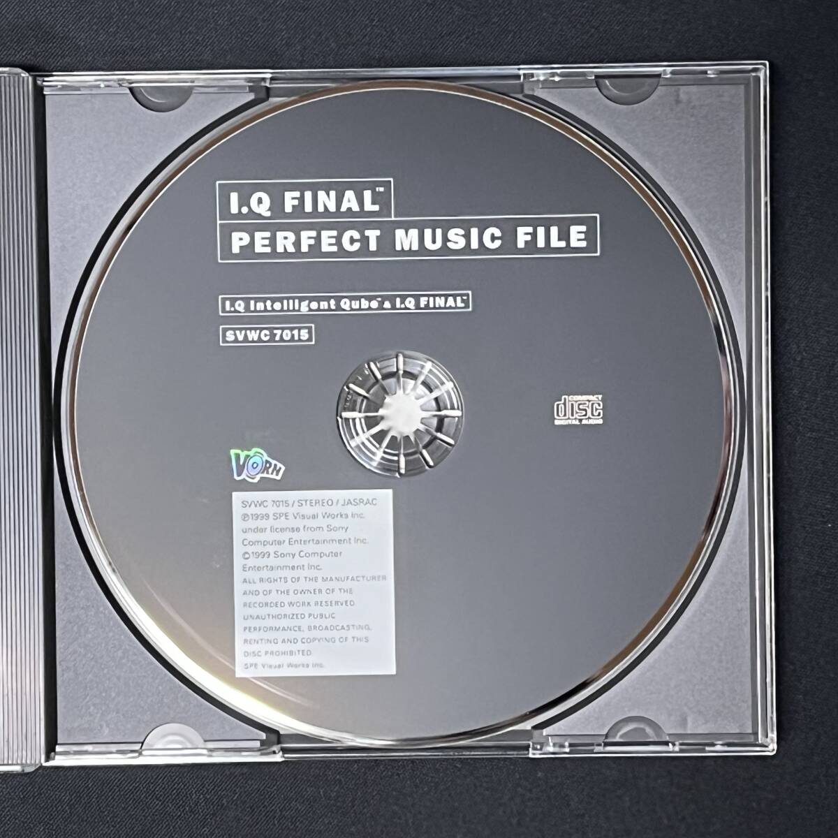 ◆20-722 I.Q FINAL　PERFECT MUSIC FILE　サウンドトラック CD_画像3