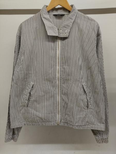 ★86 UNUSED 19SS STRIPE JACKET US1564 アンユーズド ストライプジャケット ドリズラーブルゾンの画像1