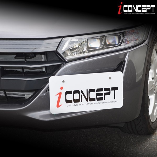 送料185円～ ★ iConcept ナンバープレート移動キット 調整可 加工なし取付 アルミ合金 A6061 S660 JW5 ICC-1201-H02の画像1