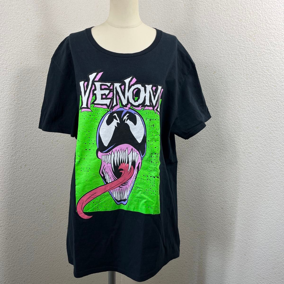 MARVEL マーベル ヴェノム Venom アメコミ ブラック　Tシャツ　L