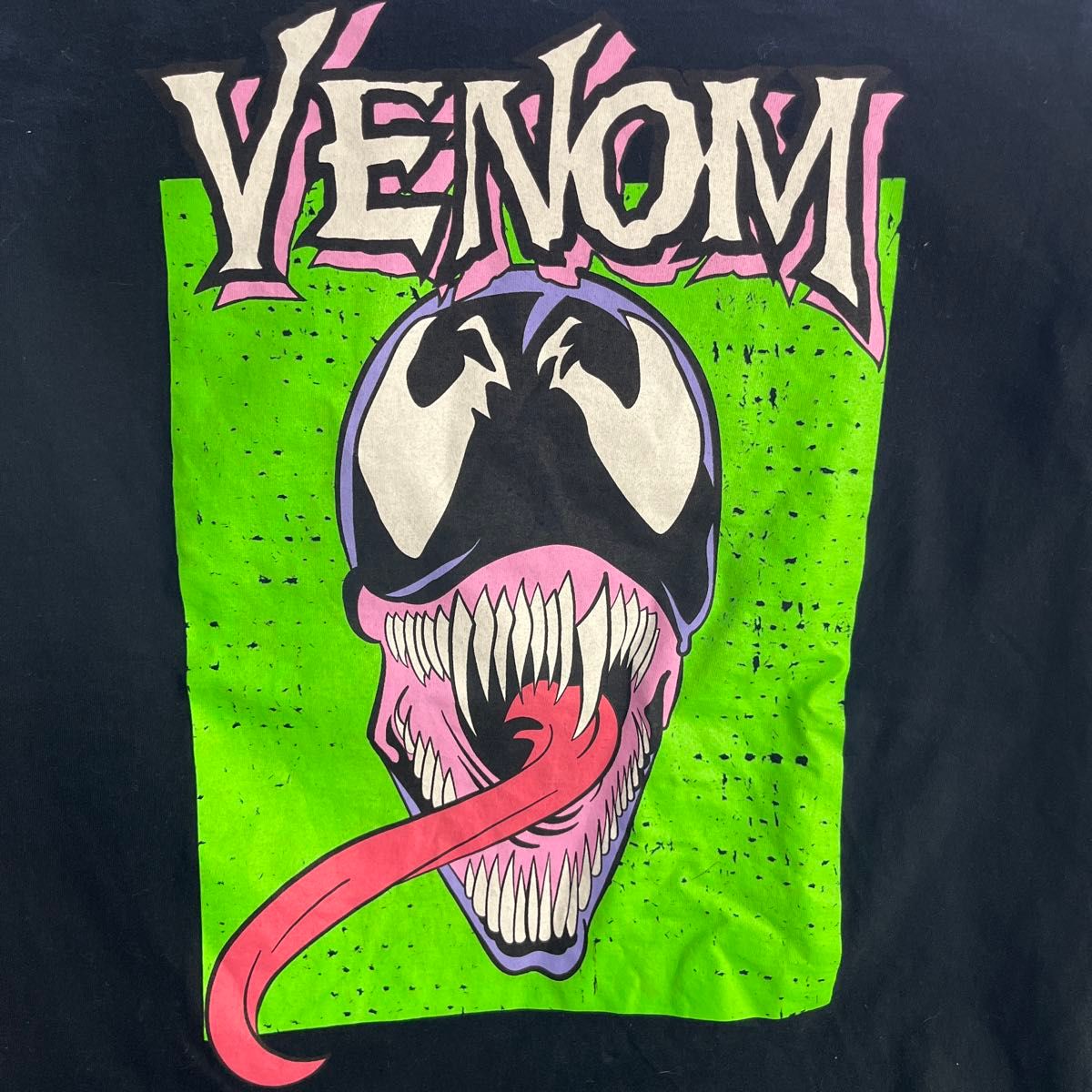 MARVEL マーベル ヴェノム Venom アメコミ ブラック　Tシャツ　L