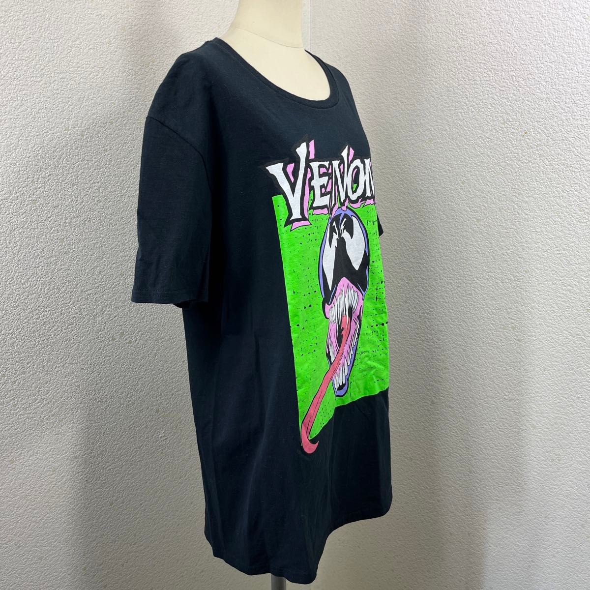 MARVEL マーベル ヴェノム Venom アメコミ ブラック　Tシャツ　L