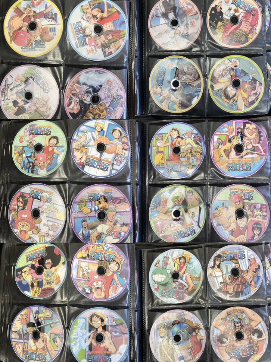 【1円スタート】視聴未確認 ワンピース DVD 125枚 ディスクのみ の画像3