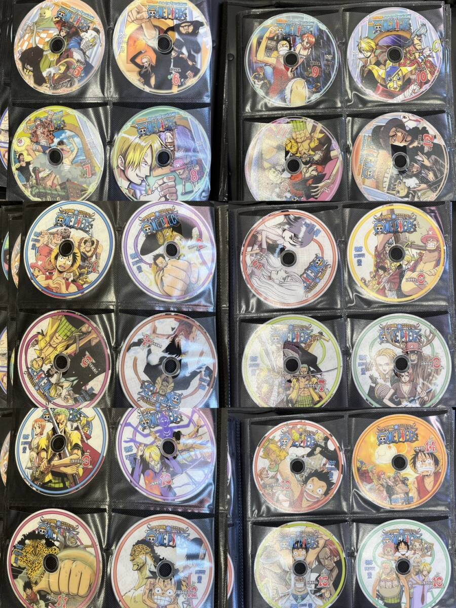 【1円スタート】視聴未確認 ワンピース DVD 125枚 ディスクのみ の画像2
