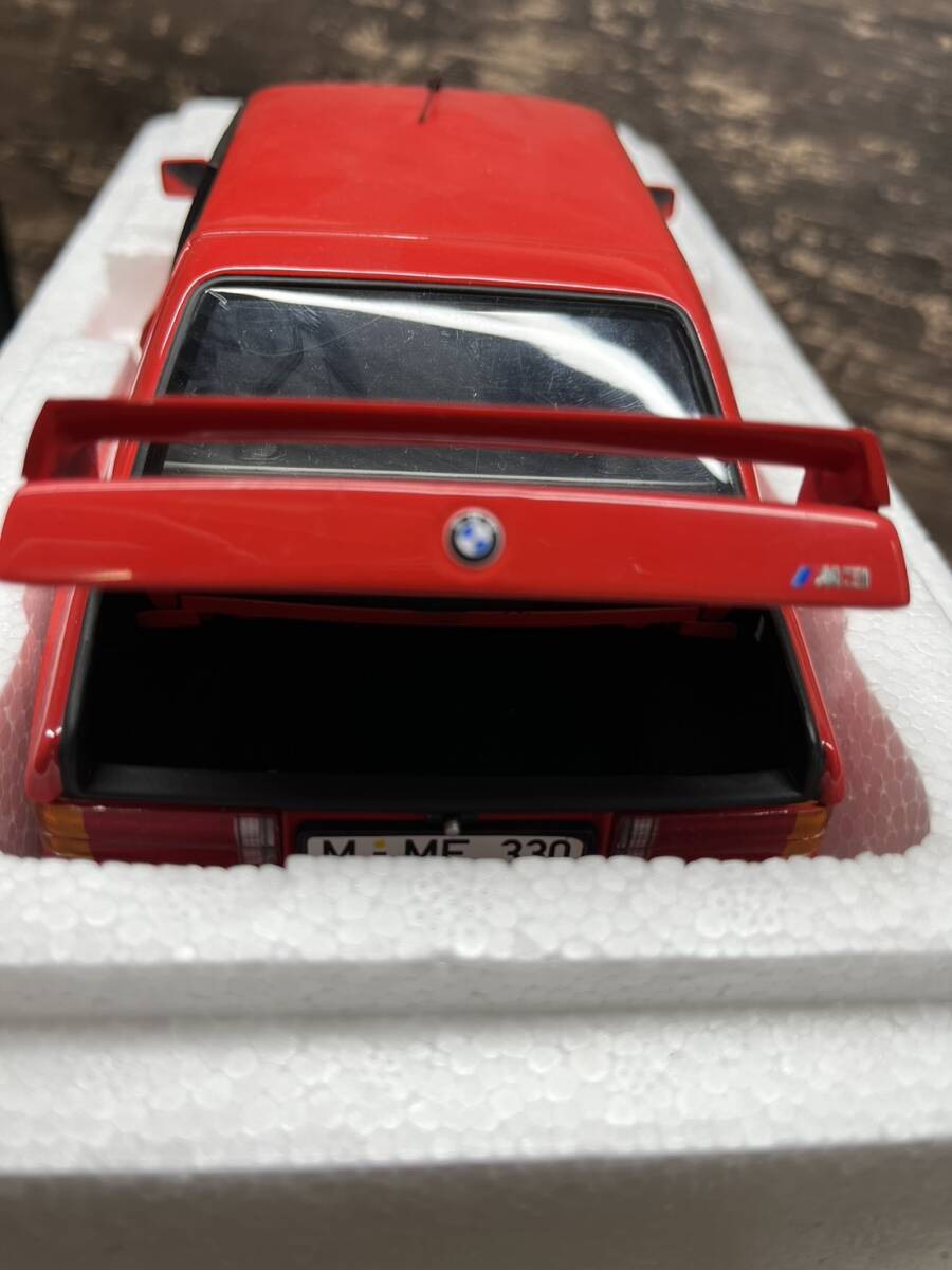 【1円スタート】BMW M3 E30 Sport Evolution Red RHD レッド ビーエムダブリュー ミニカー ⑤_画像7