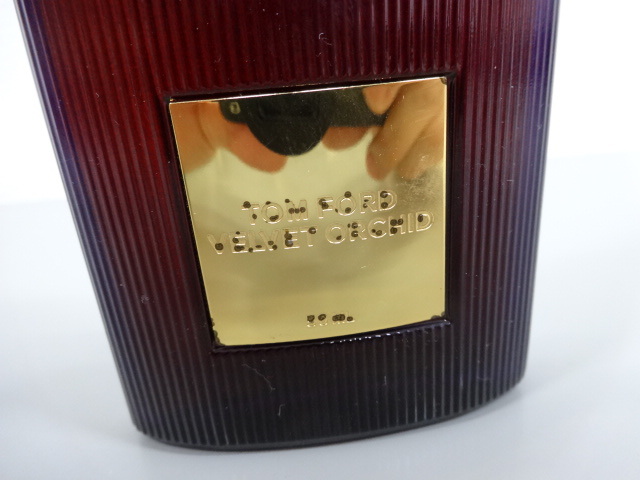 残量9割程度 TOM FORD トムフォード VELVET ORCHID ヴェルベット オーキッド 50ml オードパルファム EDP 香水 フレグランス ベルベット_画像3