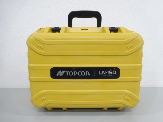 美品 動作確認済み TOPCON トプコン LN-150 杭ナビ レイアウトナビゲーター 360°スライドプリズム レーザー 墨出し器 測定器 測量計の画像10