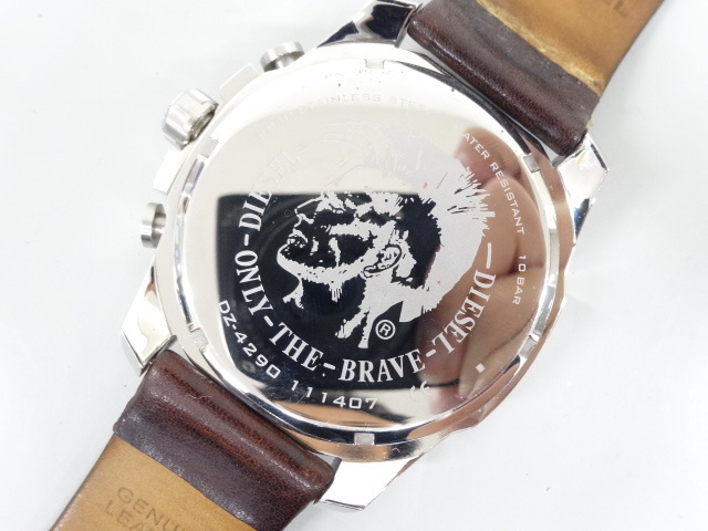 ジャンク 5点セット まとめて ハンティングワールド ポールスミス モンディーン ディーゼル DZ-4290 メンズ クオーツ 腕時計の画像8