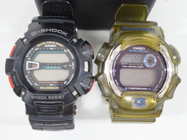 ジャンク 5点セット まとめて CASIO カシオ G-SHOCK Gショック DW-6900CR DW-9700K DW-6900MMA MUDMAN G-9000 GA-110LD 腕時計_画像6