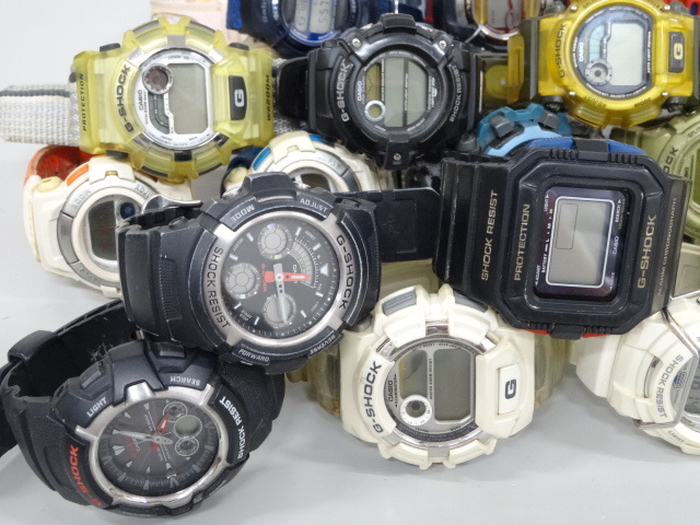 ジャンク 85点セット まとめて CASIO カシオ G-SHOCK Baby-G Gショック ベビーG GW-6900F G-5500 APE GA-120A GW-1500J G-2000LV GA-110 他_画像2