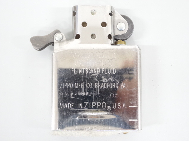 2006年製 ZIPPO ジッポ ドラゴン 龍 立体 メタル貼り 4面加工 限定 シルバー 銀 オイル ライター USA_画像6