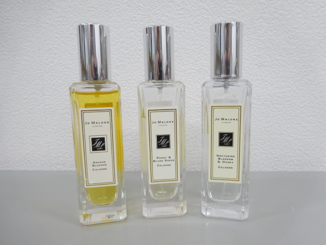 3点セット まとめて Jo MALONE ジョーマローン オレンジブロッサム ピオニー＆ブラッシュスエード 他 30ml コロン 香水 フレグランス_画像1