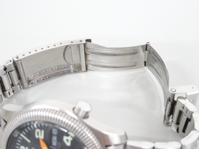 ジャンク SEIKO セイコー ANA 7S26-0620 パイロットウォッチ デイデイト メンズ 自動巻き 腕時計の画像10