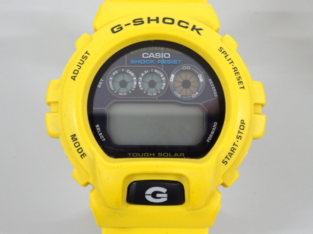 ジャンク 2点セット まとめて CASIO カシオ G-SHOCK Gショック G-6900A タフソーラー DW-6900CS クレイジーカラーズ 腕時計 デジタル _画像2