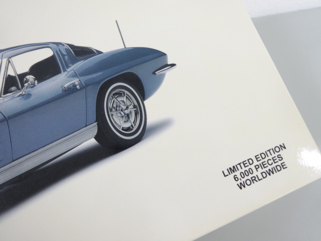  new goods unused AUTO art MILLENNIUM Auto Art 1963 CHEVROLET CORVETTE STING RAY Chevrolet Corvette stay n gray silver 1/18